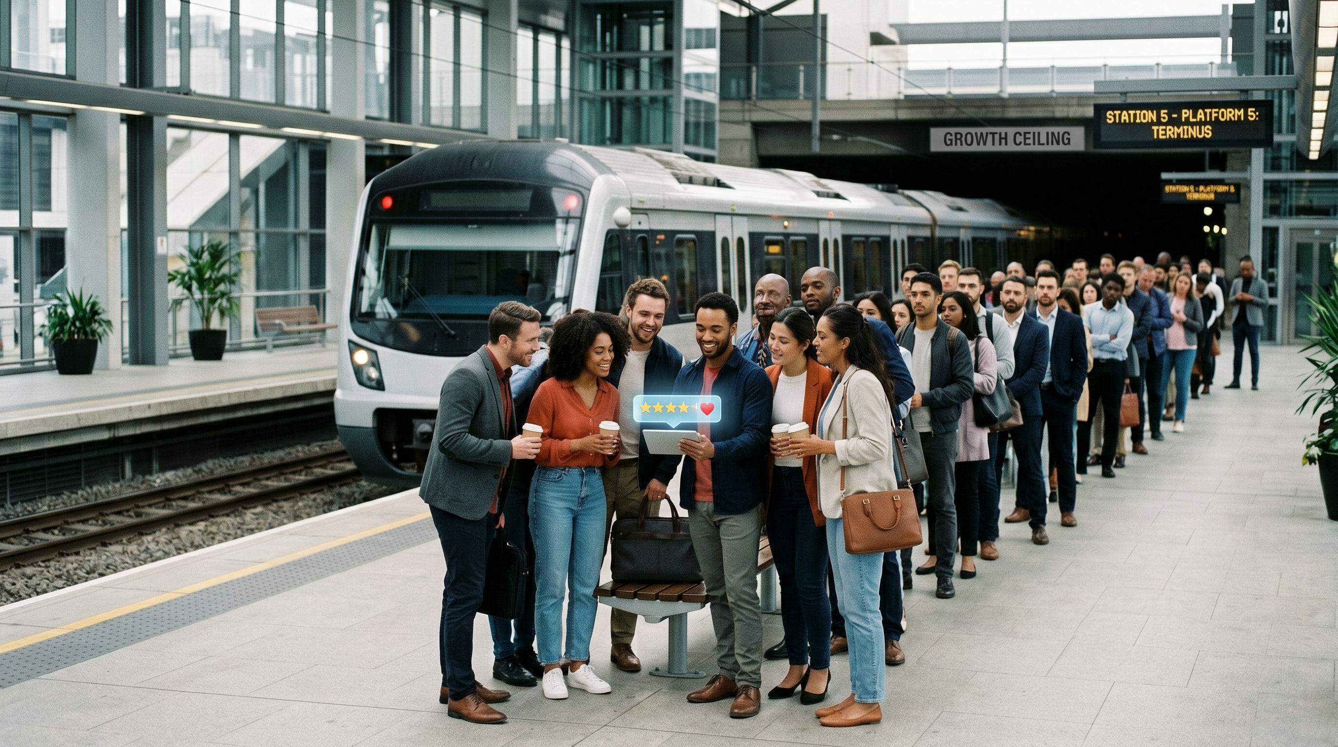 ¿Usuarios Fieles Pero Sin Crecimiento? Tienes un Problema de Estación 5.